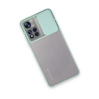 Newface Xiaomi Redmi Note 11T Kılıf Palm Buzlu Kamera Sürgülü Silikon uaz