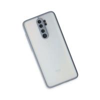 Newface Xiaomi Redmi Note 8 Pro Kılıf Montreal Silikon Kapak - Gri