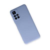 Newface Xiaomi Redmi Note 11T Kılıf Nano içi Kadife Silikon - Lila