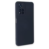 Newface Xiaomi Redmi Note 11 Pro Plus 5G Kılıf Nano içi Kadife Silikon - Lacivert