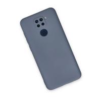 Newface Xiaomi Redmi Note 9 Kılıf Nano içi Kadife Silikon - Gri
