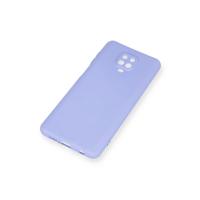 Newface Xiaomi Redmi Note 9 Pro Kılıf Nano içi Kadife Silikon - Lila