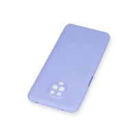 Newface Xiaomi Redmi Note 9 Pro Kılıf Nano içi Kadife Silikon - Lila