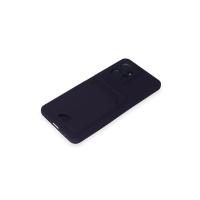 Newface Xiaomi Redmi Note 12 4G Kılıf Kelvin Kartvizitli Silikon - Derin Mor