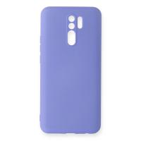 Newface Xiaomi Redmi 9 Kılıf Nano içi Kadife Silikon - Lila