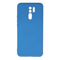 Newface Xiaomi Redmi 9 Kılıf Nano içi Kadife Silikon - Mavi