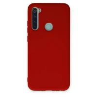Newface Xiaomi Redmi Note 8 Kılıf Nano içi Kadife Silikon - Kırmızı