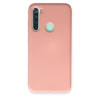 Newface Xiaomi Redmi Note 8 Kılıf Nano içi Kadife Silikon - Pudra