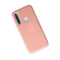 Newface Xiaomi Redmi Note 8 Kılıf Nano içi Kadife Silikon - Pudra