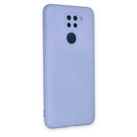 Newface Xiaomi Redmi Note 9 Kılıf Nano içi Kadife Silikon - Lila