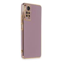 Newface Xiaomi Redmi Note 12 Pro 4G Kılıf Volet Silikon - Mor