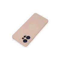 Newface Xiaomi Redmi Note 12 4G Kılıf Nano içi Kadife Silikon - Pudra