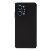 Newface Xiaomi Redmi Note 12 Pro 5G Kılıf Nano içi Kadife Silikon - Siyah