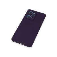 Newface Xiaomi Redmi Note 12 Pro 5G Kılıf Nano içi Kadife Silikon - Mor