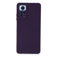 Newface Xiaomi Redmi Note 12 Pro 4G Kılıf Nano içi Kadife Silikon - Mor