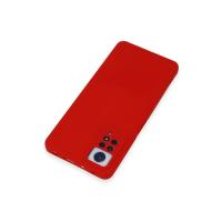 Newface Xiaomi Redmi Note 12 Pro 4G Kılıf Nano içi Kadife Silikon - Kırmızı