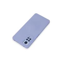 Newface Xiaomi Redmi Note 12 Pro 4G Kılıf Nano içi Kadife Silikon - Lila