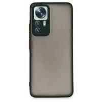 Newface Xiaomi Mi 12T Pro Kılıf Montreal Silikon Kapak - Yeşil