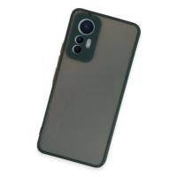 Newface Xiaomi Mi 12 Lite Kılıf Montreal Silikon Kapak - Yeşil