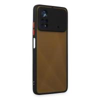 Newface Xiaomi Poco X4 Pro 5G Kılıf Montreal Silikon Kapak - Siyah