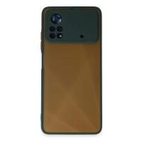 Newface Xiaomi Poco X4 Pro 5G Kılıf Montreal Silikon Kapak - Yeşil