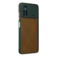 Newface Xiaomi Poco X4 Pro 5G Kılıf Montreal Silikon Kapak - Yeşil