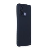Newface Xiaomi Redmi 12C Kılıf Nano içi Kadife Silikon - Lacivert