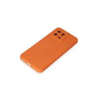 Newface Xiaomi Mi 13 Kılıf Nano içi Kadife Silikon - Turuncu