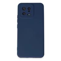Newface Xiaomi Mi 13 Kılıf Nano içi Kadife Silikon - Lacivert