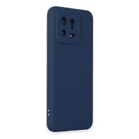 Newface Xiaomi Mi 13 Kılıf Nano içi Kadife Silikon - Lacivert