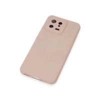 Newface Xiaomi Mi 13 Kılıf Nano içi Kadife Silikon - Pudra