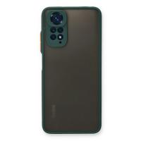 Newface Xiaomi Redmi Note 11 Kılıf Montreal Silikon Kapak - Yeşil