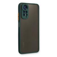 Newface Xiaomi Redmi Note 11 Kılıf Montreal Silikon Kapak - Yeşil