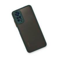 Newface Xiaomi Redmi Note 11 Kılıf Montreal Silikon Kapak - Yeşil