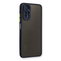 Newface Xiaomi Redmi Note 11 Kılıf Montreal Silikon Kapak - Lacivert