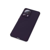 Newface Xiaomi Mi 13 Lite Kılıf Nano içi Kadife Silikon - Mor