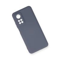 Newface Xiaomi Mi 10T Kılıf Nano içi Kadife Silikon - Gri