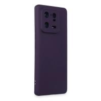 Newface Xiaomi Mi 13 Pro Kılıf Nano içi Kadife Silikon - Mor