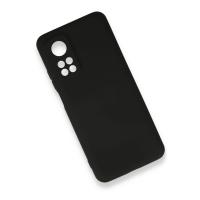 Newface Xiaomi Mi 10T Kılıf Nano içi Kadife Silikon - Siyah