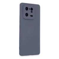 Newface Xiaomi Mi 13 Pro Kılıf Nano içi Kadife Silikon - Gri