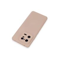 Newface Xiaomi Mi 13 Pro Kılıf Nano içi Kadife Silikon - Pudra