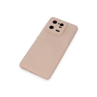 Newface Xiaomi Mi 13 Pro Kılıf Nano içi Kadife Silikon - Pudra