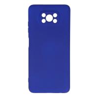 Newface Xiaomi Pocophone X3 Kılıf Nano içi Kadife Silikon - Lacivert