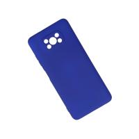 Newface Xiaomi Pocophone X3 Kılıf Nano içi Kadife Silikon - Lacivert