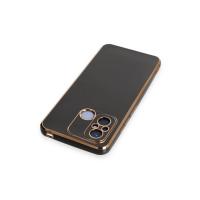 Newface Xiaomi Redmi 12C Kılıf Volet Silikon - Siyah