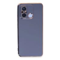 Newface Xiaomi Redmi 12C Kılıf Volet Silikon - Mavi