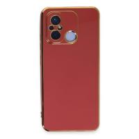 Newface Xiaomi Redmi 12C Kılıf Volet Silikon - Kırmızı