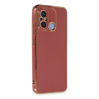 Newface Xiaomi Redmi 12C Kılıf Volet Silikon - Kırmızı