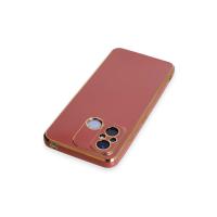 Newface Xiaomi Redmi 12C Kılıf Volet Silikon - Kırmızı