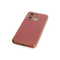 Newface Xiaomi Redmi 12C Kılıf Volet Silikon - Kırmızı